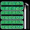 5000PCS Resin Rhinestones with Tweezers for Crafting, 2/3/4/5/6mm Flatback Jelly