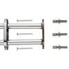 SO-TECH® 2-Arm Towel Rail Extendible from 325-565 mm Bar Diameter