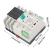 3P 110VPower Automatic Transfer Switch 63A Din Rail Type Mini