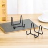 Plate Stand Iron Frame Stand Plate Stand Picture Frame Bookstand,