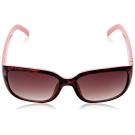 French Connection Ladies Women's Small Plastic Sunglasses, Brown (Tortoise), One Size