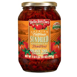 35 oz Bella Sun Luci Sun Dried Tomatoes Julienne Cut in Olive Oil