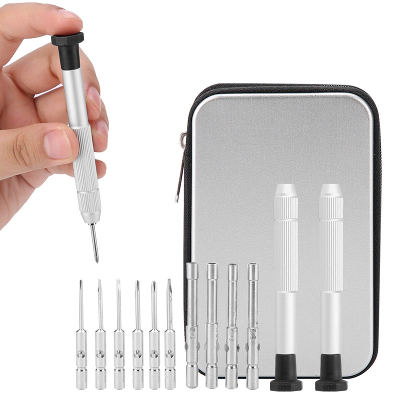 Professional Tools Kit Eyeglass Glasses Watch Phone Precision Screwdriver Repair