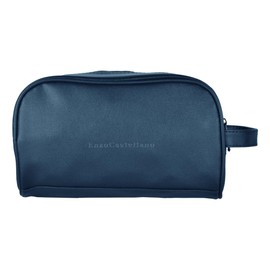 Enzo Castellano Unisex's 271108 Clutch Bag, Blue, 25x15x10 cm