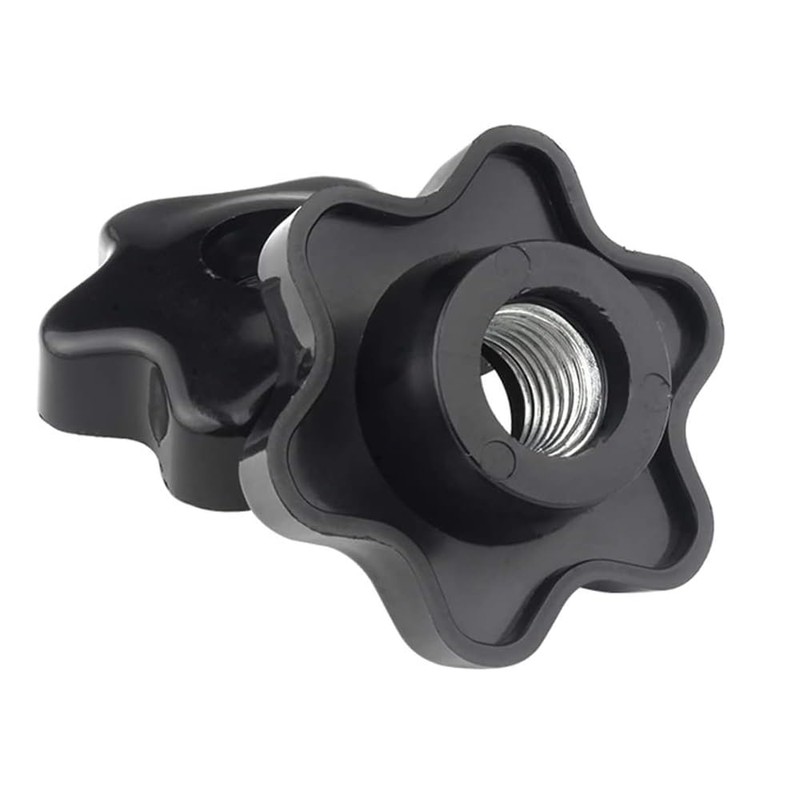 YIYIWANG M14 Star Shape Head Clamping Nuts Female Thread Through