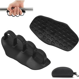 Wvu & Wvo 1 Paar Silikon Trainingshandschuhe Handschutz Anti Rutsch Gym Grips Fingerlos Gym Handschuhe für Klimmzüge, Crosstraining, Gewichtheben, Gymnastik, Fitness Zubehör