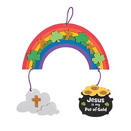 Jesus is My Pot of Gold Mobile Craft Kit - Crafts for Kids and Fun Home Activities