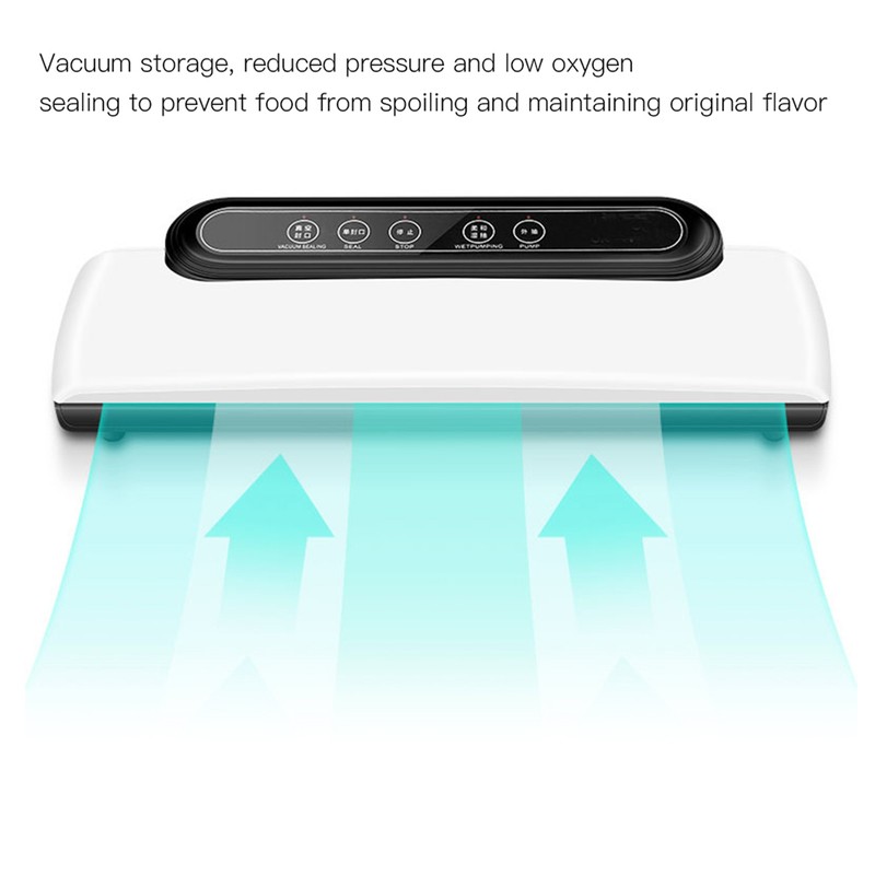 Food Vacuum Sealer Portable Household Kitchen Automatic Packer Sealing Machine