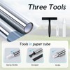 DOWELL One Way Window Privacy Film with 3 Tools Window