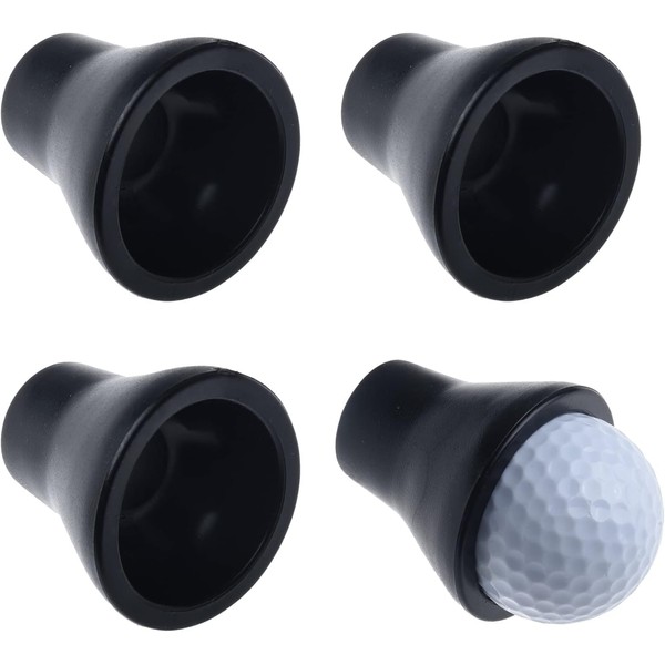 GUGUZ Premium Golf Ball Retriever, 4PCS Durable Golf Ball Grabber