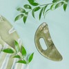 Jade Stone Gua Sha Massage Tool Guasha Board with Handle