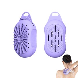 Exfoliating Silicone Soap Bag - Double-Sided Body Scrubber, Anti-Slip & Dirt-Resistant, Reduces Soap Waste, Saves Bath Time for Refreshed Skin, for Men & Women