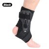 Adjustable Ankle Support Brace – Breathable Compression Stabilizer for Running,
