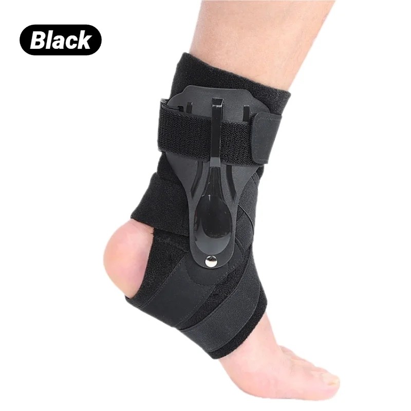 Adjustable Ankle Support Brace – Breathable Compression Stabilizer for Running,