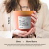 Hidden Label Large Scented Candle, Blood Orange & Grapefruit, 30oz