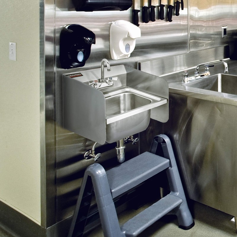 DuraSteel Stainless Steel Sink Splash Guard - 17" x 12"