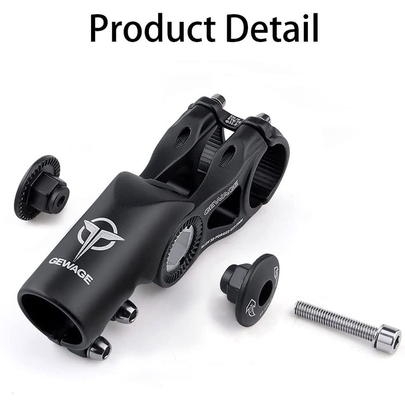 Handlebar Stem -130 Degree Stem MTB 75 mm 95 mm