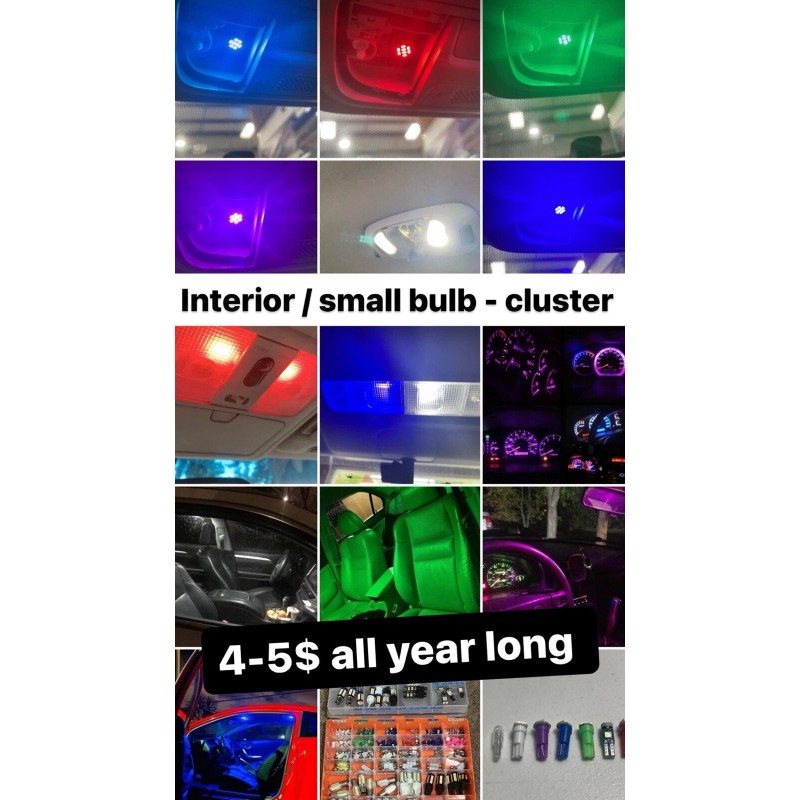 Unbranded LED INTERIOR LIGHTS ~ T10/194/2825/1