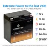 Chrome Battery YB16CL-B Battery - Rechargeable, High Performance Power Sports,
