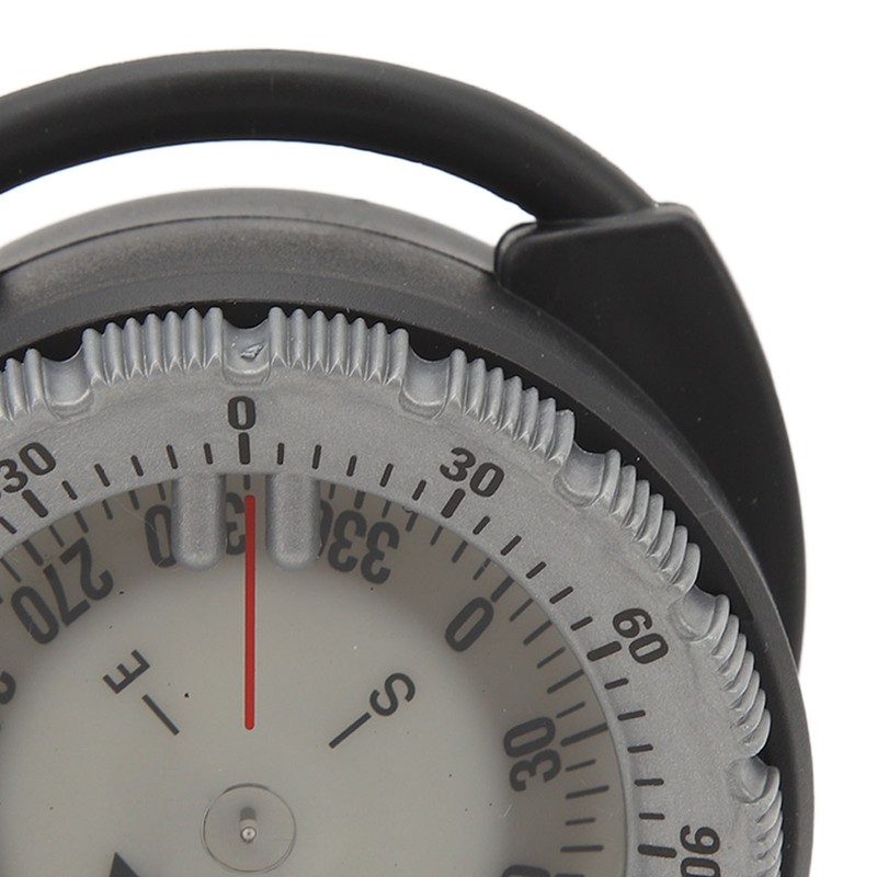 50M Underwater Diving Compass Luminous Magnetic Waterproof Pipe Clamp Diving