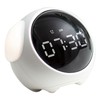 Expression Clock Cute Dog Shape Multifunctional LED Digital Alarm Clock