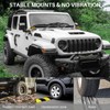 BIZOCO A Pillar Light Mount for Jeep Wrangler JL Gladiator