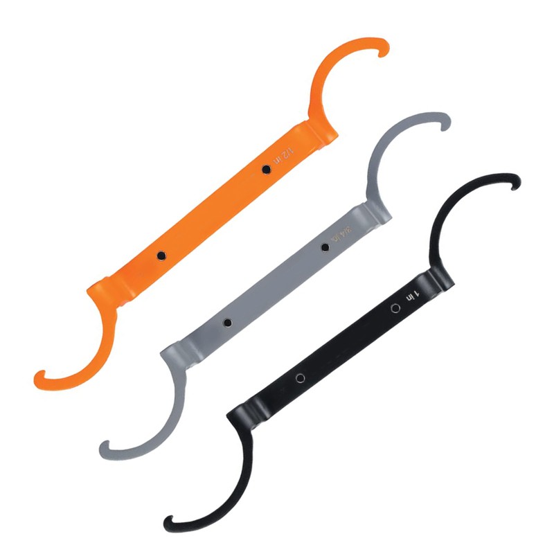 3PCS Locknut Wrench Set 1inch 1/2inch 3/4inch Alloy Steel Conduit