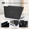 BYCeKe Woven Case Compatible with MacBook Air 13.6 inch M4