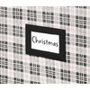 Whitmor Christmas Storage Box with ID Label - Plaid