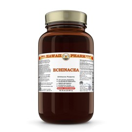 Echinacea (Echinacea Purpurea) Dry Herb Tincture, Made in Hawaii, Organic Raw Materials, All Natural, Vegan, Pure Liquid Extract - 32 fl.oz