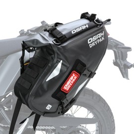 Greanthour Motocycle Saddle Bags Waterproof Durable Dry Travel Luggage,Anti-Vibration Panniers 48L Large Capacity Saddle tail Bags,for most Adventure and Sport Motorcycle Racks, 1 Pair
