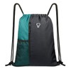 BeeGreen Maroon Sports Backpack - Heavy-Duty Drawstring Bag with Ventilated