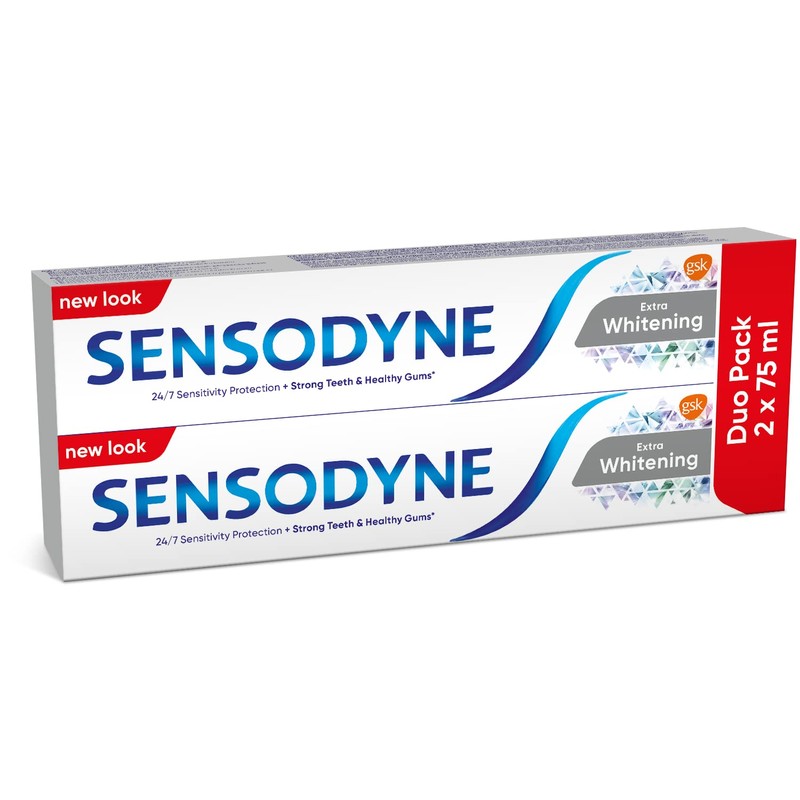 Toothpaste Sensodyne Extra Whitening Duo Pack 2 x 75 ml