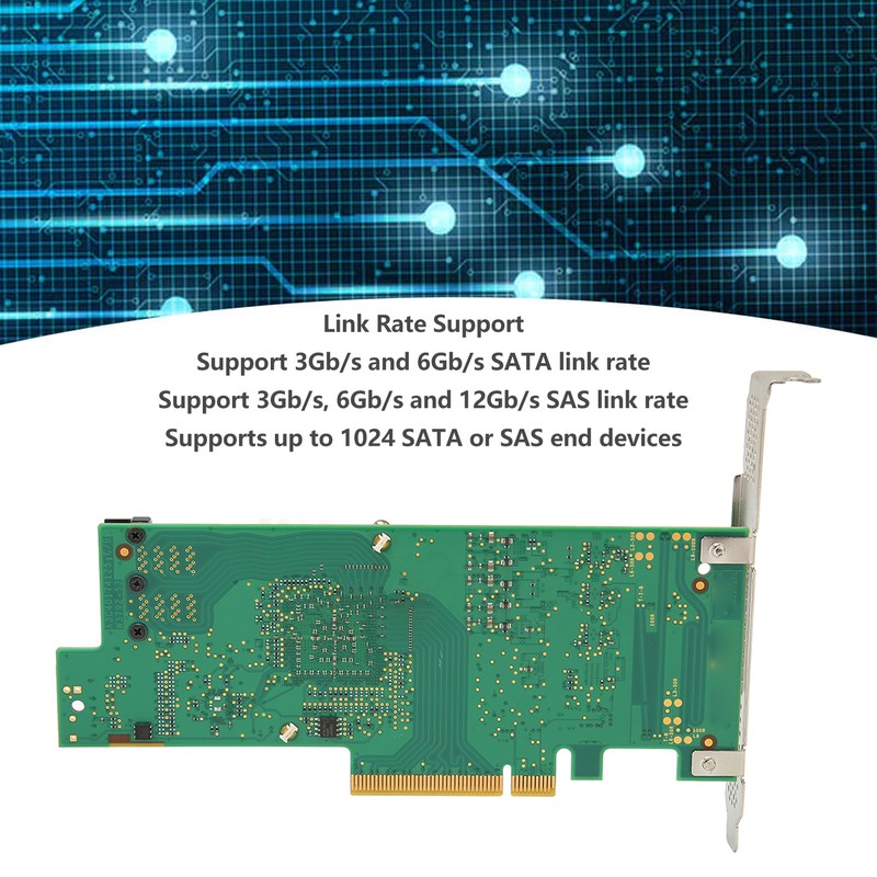 LSI SAS3008 Array Card 8 Port 12Gb/s PCIE 3.0 Plug