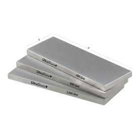 UltraSharp Diamond Sharpeners Ultra Sharp II Diamond Sharpening Stone Kit - Coarse/Medium/