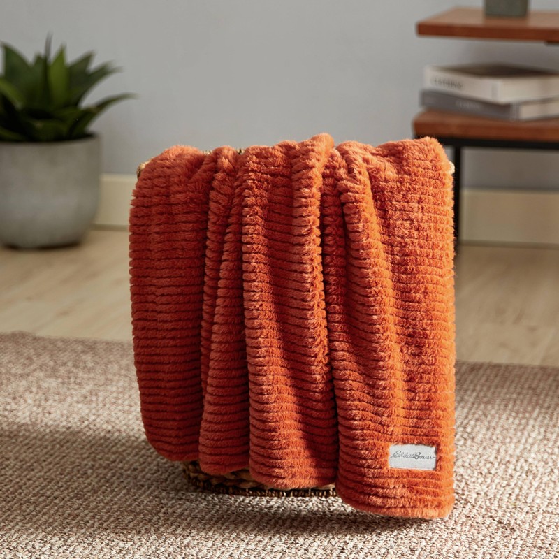 Eddie Bauer- Throw Blanket, Ultra Soft Plush Home Décor, All