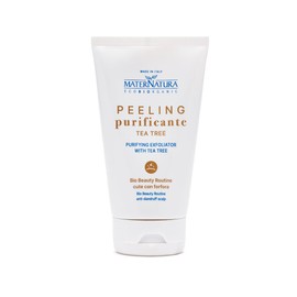 Maternatura, Tea Tree Scrub Against Dandruff, Gentle and Effective Exfoliation for a Healthy and Dandruff Free Scalp, Organic Beauty Routine Against Dandruff, Made in Italy - 150 ml