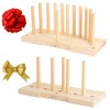 Newooh Bow Maker Wooden Wreath Bow Maker Tool, Durable Portable