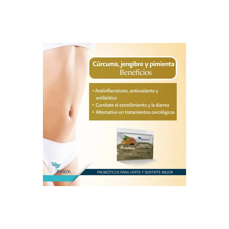 Probiticos Pavia con 1 billn vivos y activos Bifidobacterium lactis