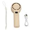 Handheld Portable Turbo Fan 1200mAh USB Rechargeable Battery Operated Mini