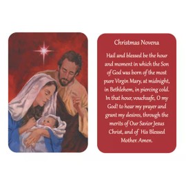 *X'mas- Holy Card/Wallet Size-"Christma