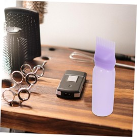 Outanaya 3Pcs Hair Coloring Bottle Applicator with Graduated Scale Comb Design for Even Color Distribution for Salon Use and Home Hair Dyeing