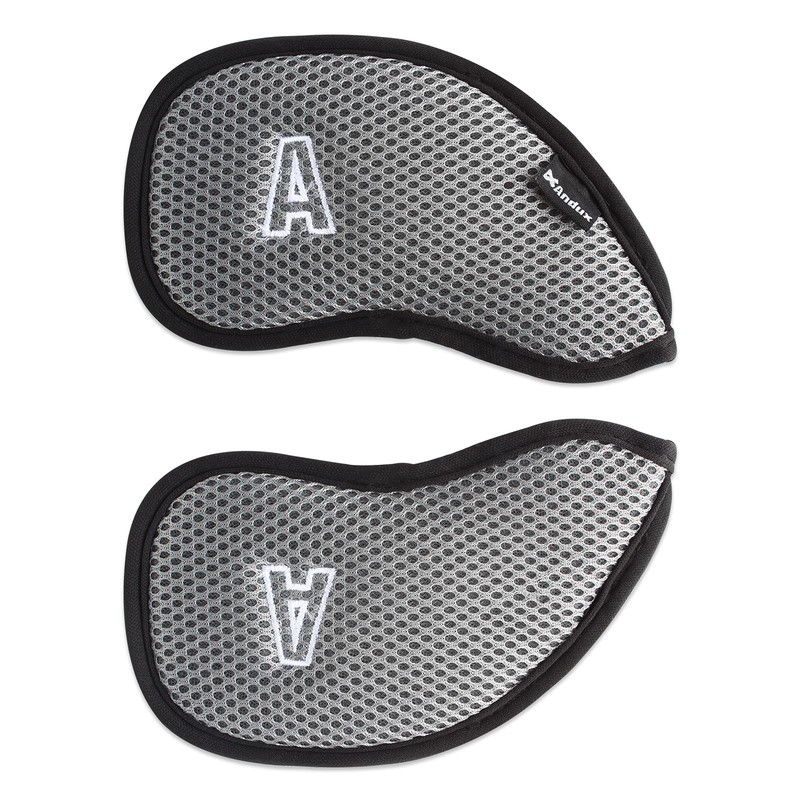 Andux Golf Club Head Covers for Irons Mesh Double Numbered