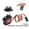 3Pcs RC Servo Lightweight High Torsion Fast Response RC Car