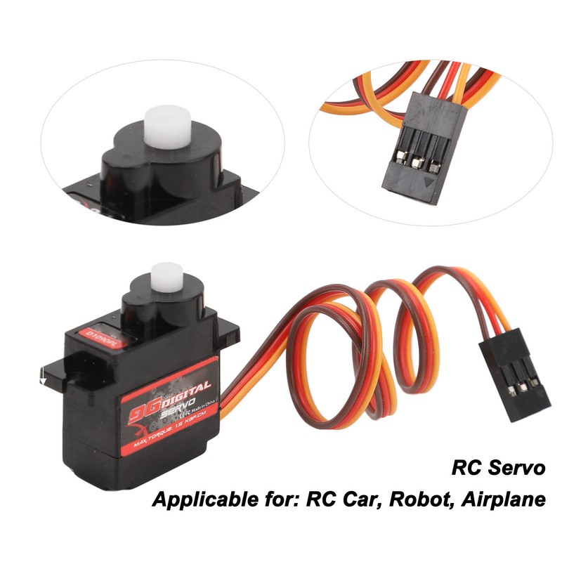 3Pcs RC Servo Lightweight High Torsion Fast Response RC Car