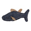 Pet Life ® Durable Fish Plush Kitty Catnip Cat Toy
