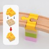Neueins Track Coupling Parts for Wooden Rails and Blocks Together