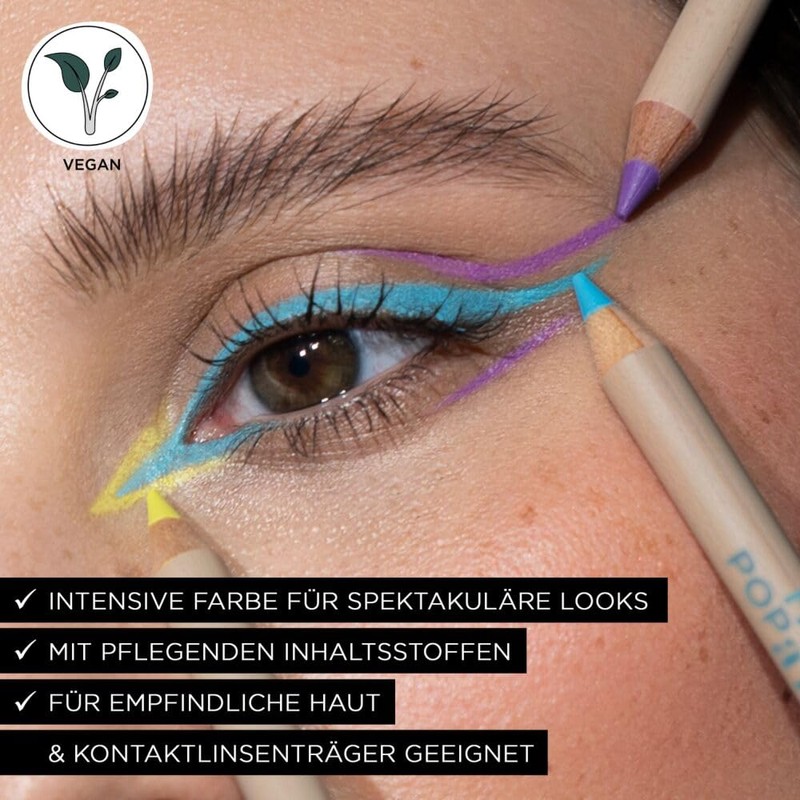ARTDECO Pop Art Kajal Liner Eye Contour Pencil with Intense