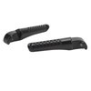 2Pcs Front Foot Peg Bracket Left And Right Black Footrest