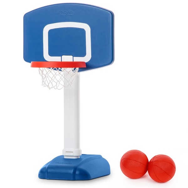 GoSports Tot Shot Modern Kids Basketball Set - Indoor & Outdoor Toy Hoop for Toddlers
